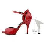 LYDIA Rouge - Faux Croco