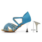 JOSIE Turquoise - Strass & Metal