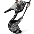 ANICIA Black - Faux Serpent