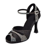 CHLOÉ Black - Strass - Best Dance Shoes ☆ Selection