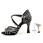 GLORIA Black - Strass